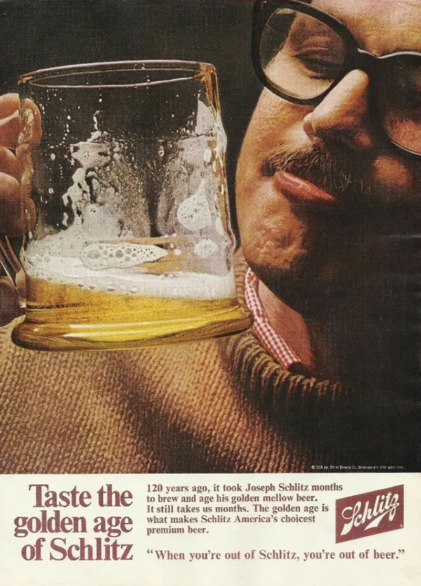Schlitz vintage ads