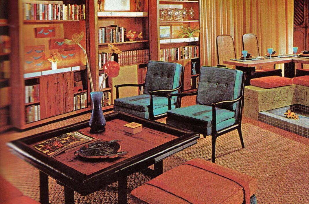 These Photos Show The Bold and Groovy Home Interior Décor of the 1960s