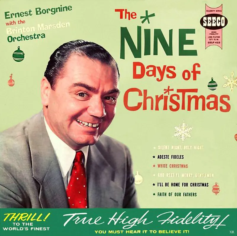 bad vintage christmas album covers