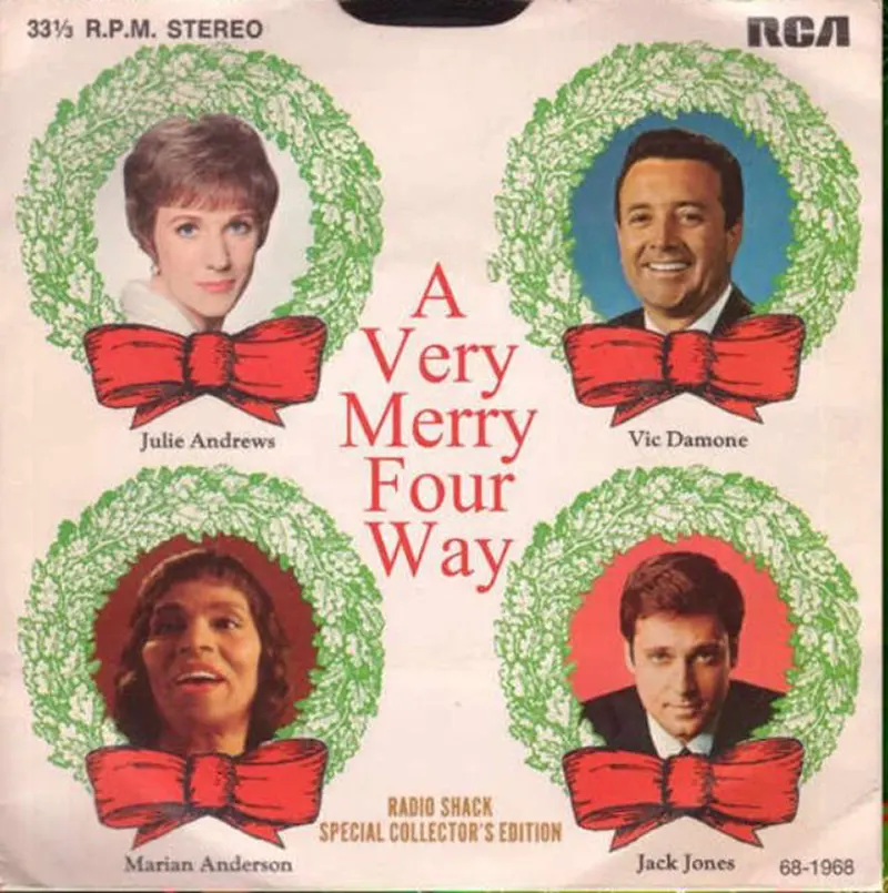 bad vintage christmas album covers
