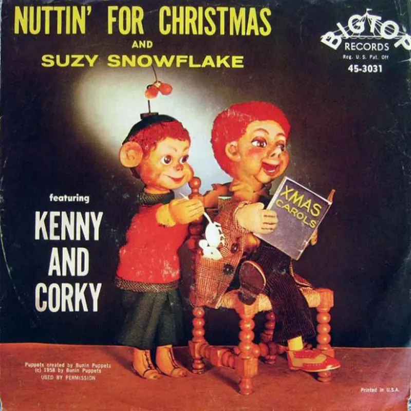 bad vintage christmas album covers