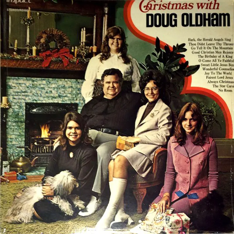 bad vintage christmas album covers