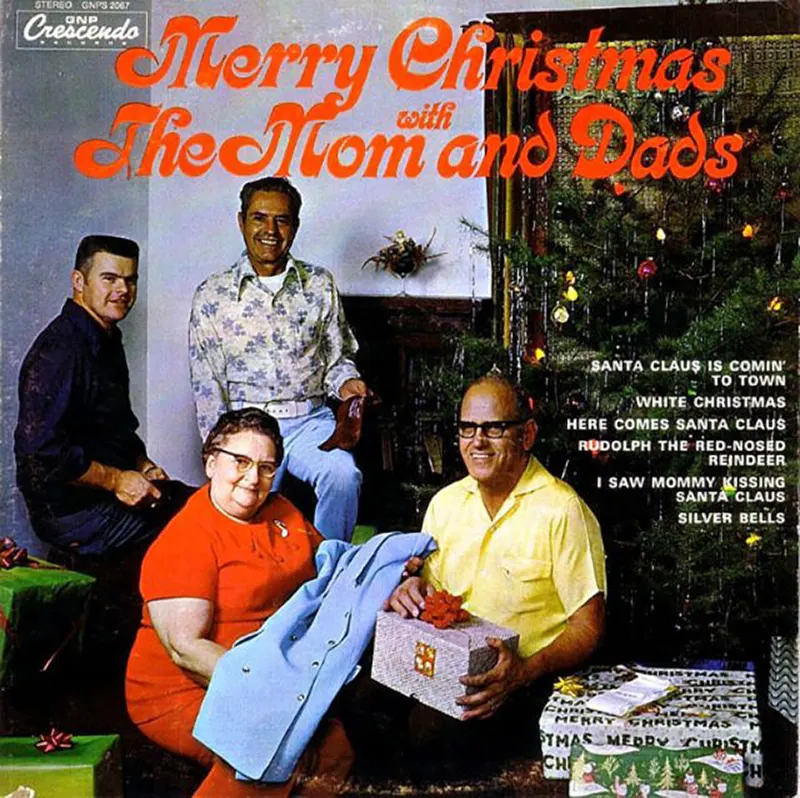 bad vintage christmas album covers