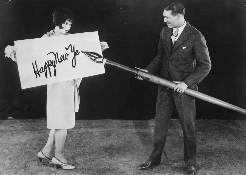 new year celebrations vintage photos