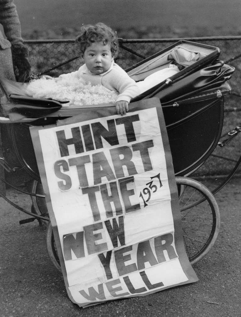 new year celebrations vintage photos