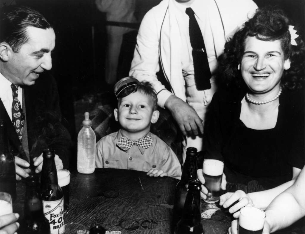new year celebrations vintage photos