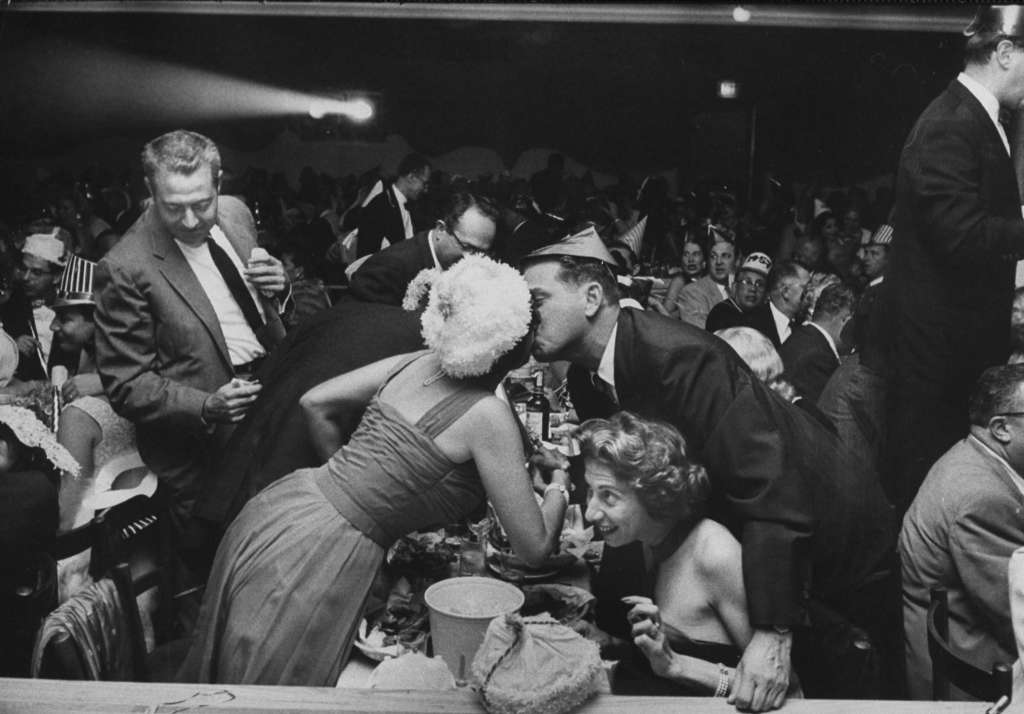 new year celebrations vintage photos