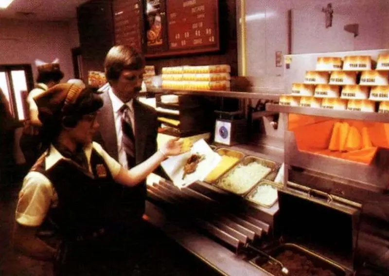 Taco Bell Vintage Menu and Ads Photos