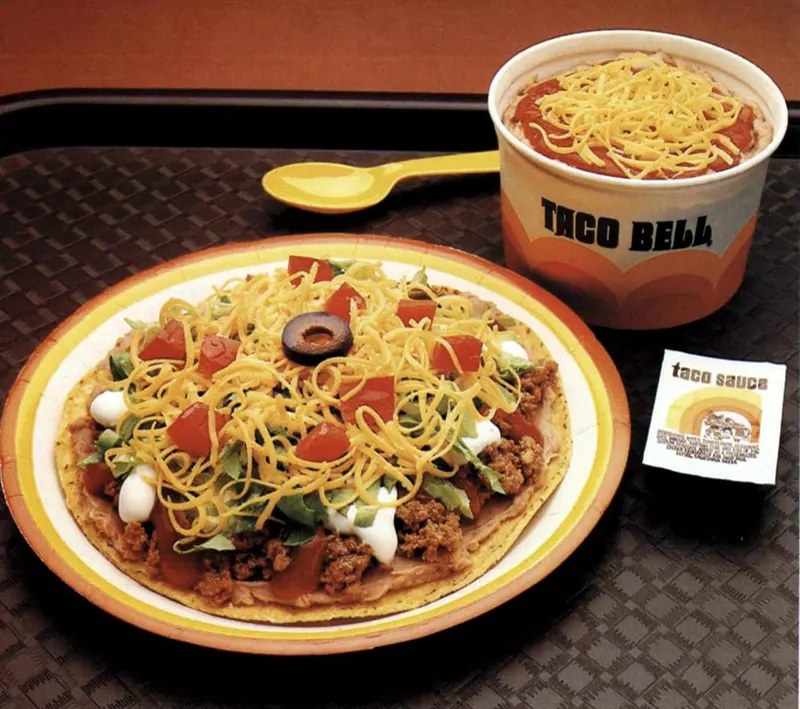Taco Bell Vintage Menu and Ads Photos