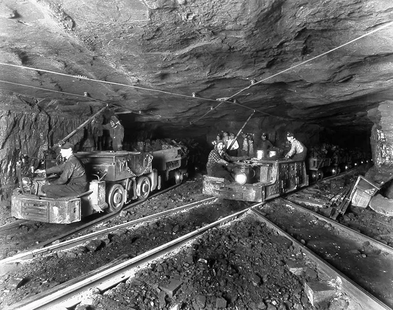 vintage coal miner photos