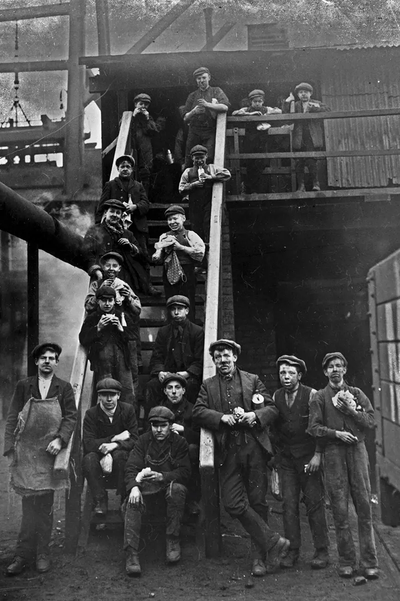 vintage coal miner photos