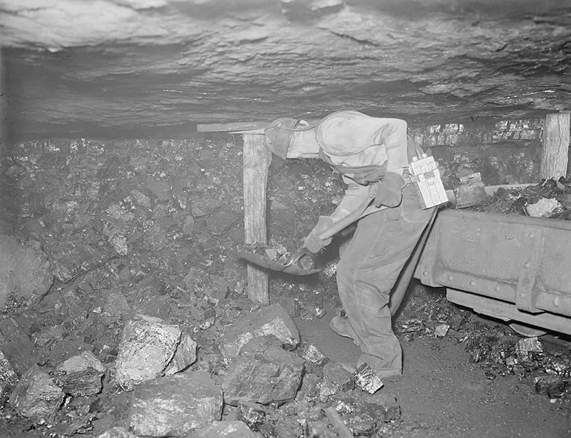 vintage coal miner photos