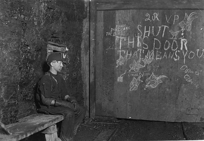 vintage coal miner photos