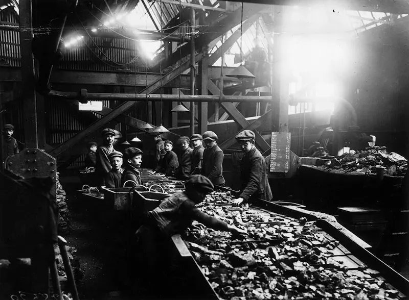 vintage coal miner photos