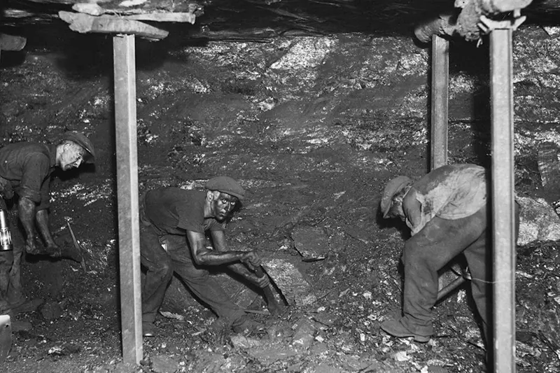 vintage coal miner photos