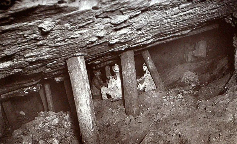 vintage coal miner photos