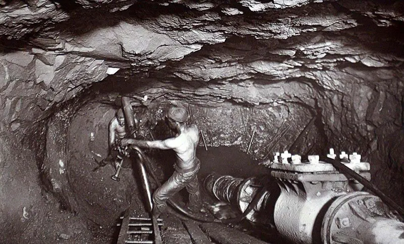 vintage coal miner photos