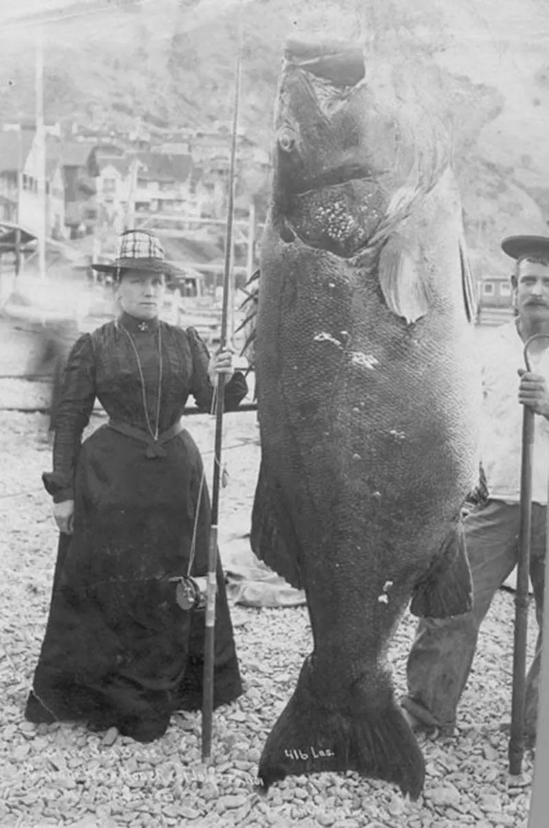 People Posing With Their Big Fishes in the Past