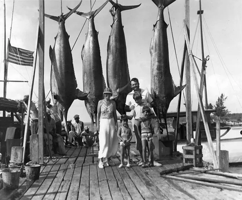 People Posing With Their Big Fishes in the Past