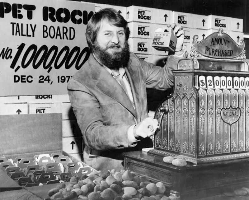 pet rock vintage photos