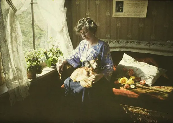 history oldest color photos