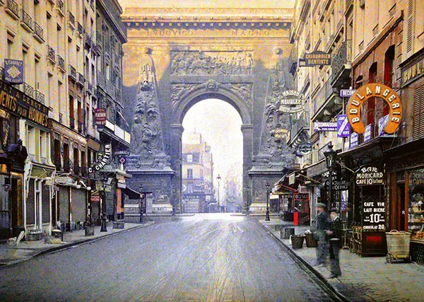 history oldest color photos