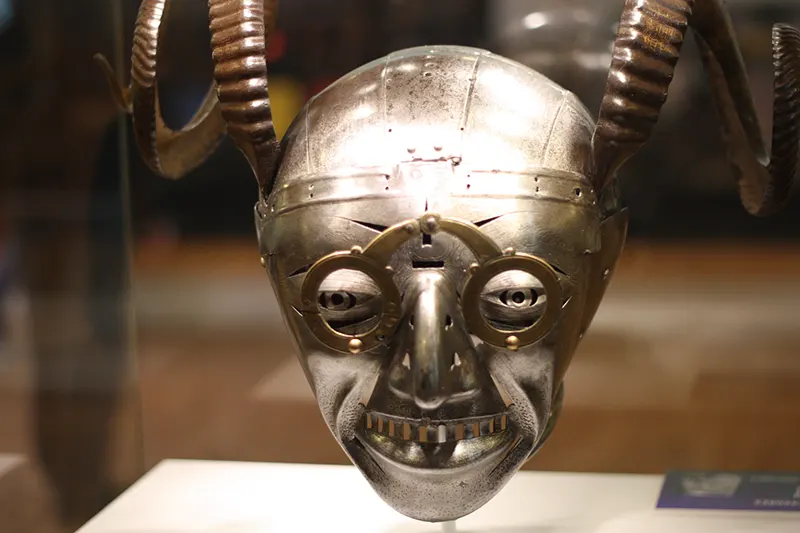warrior helmets from history
