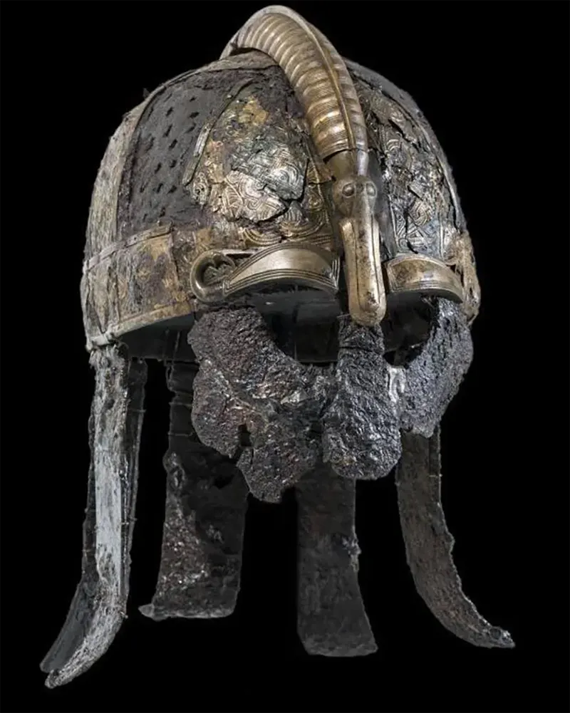 warrior helmets from history
