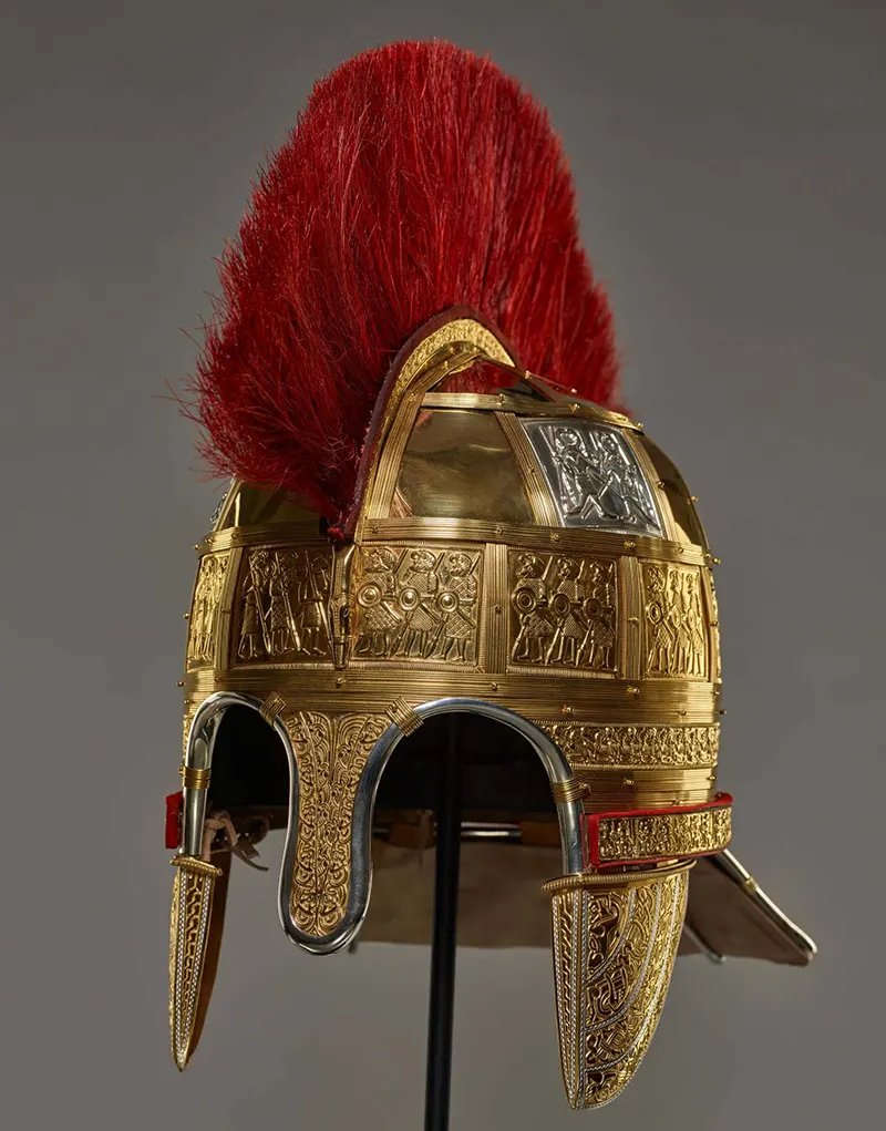warrior helmets from history