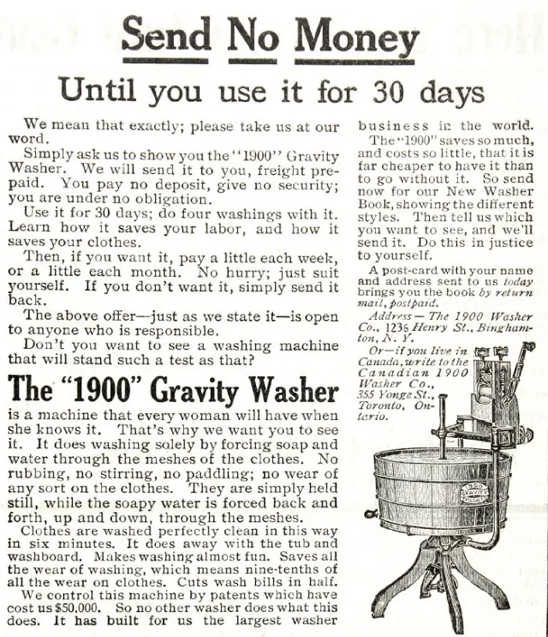 vintage photos washing machine laundry