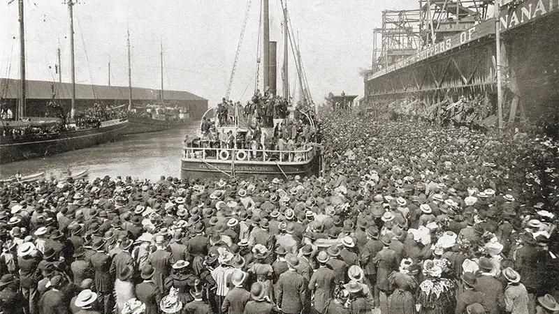 Klondike Gold Rush old photos