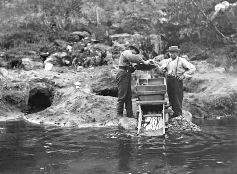 Klondike Gold Rush old photos