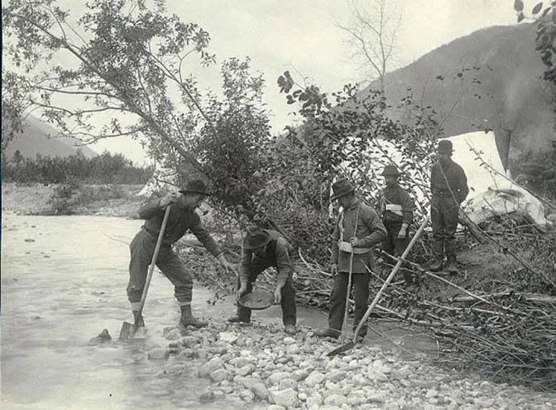Klondike Gold Rush old photos