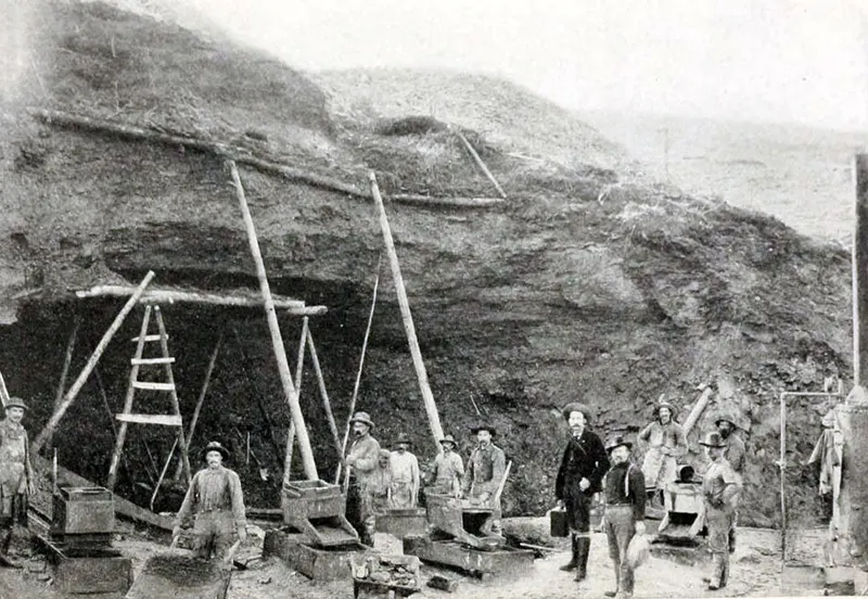 Klondike Gold Rush old photos