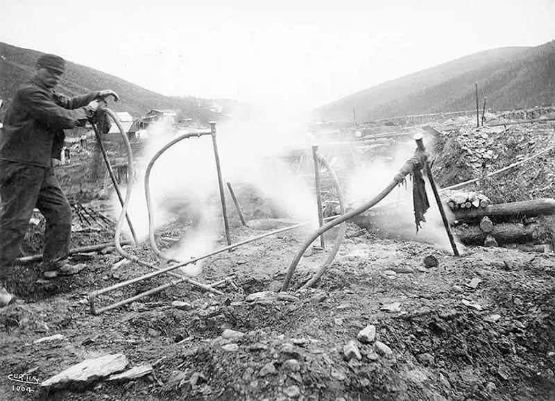 Klondike Gold Rush old photos