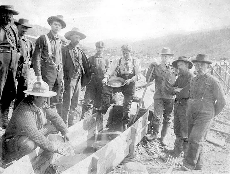 Klondike Gold Rush old photos
