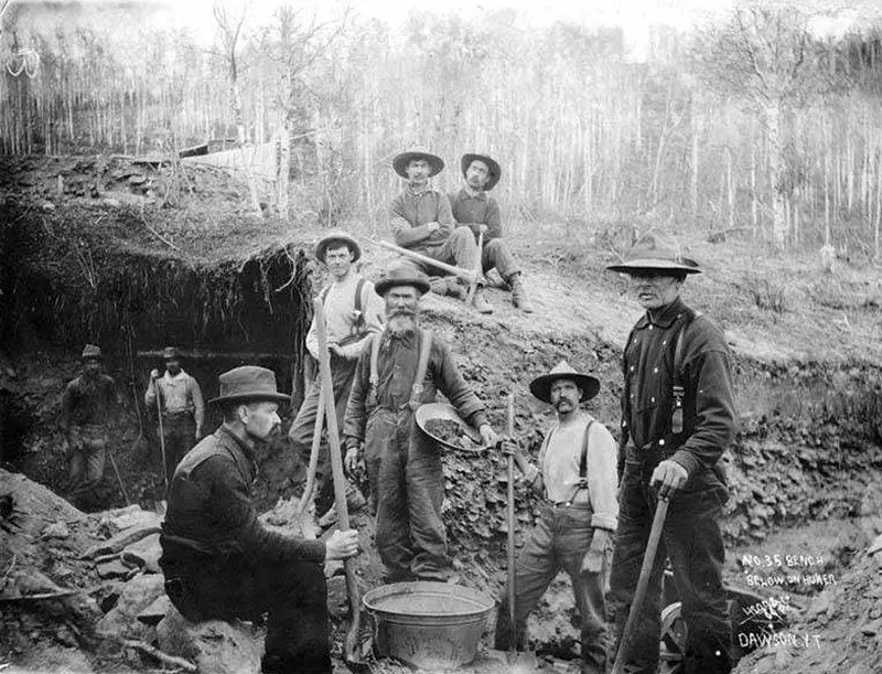 Klondike Gold Rush old photos