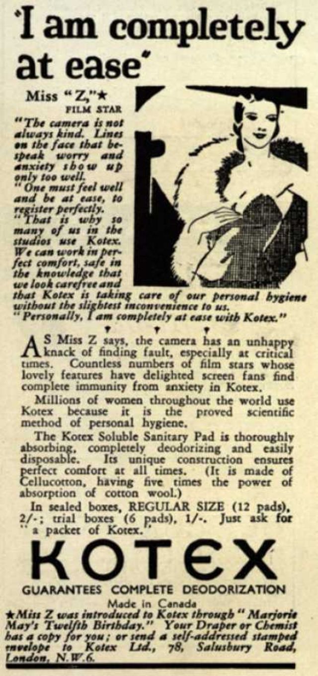 Strange Vintage Feminine Hygiene Ads