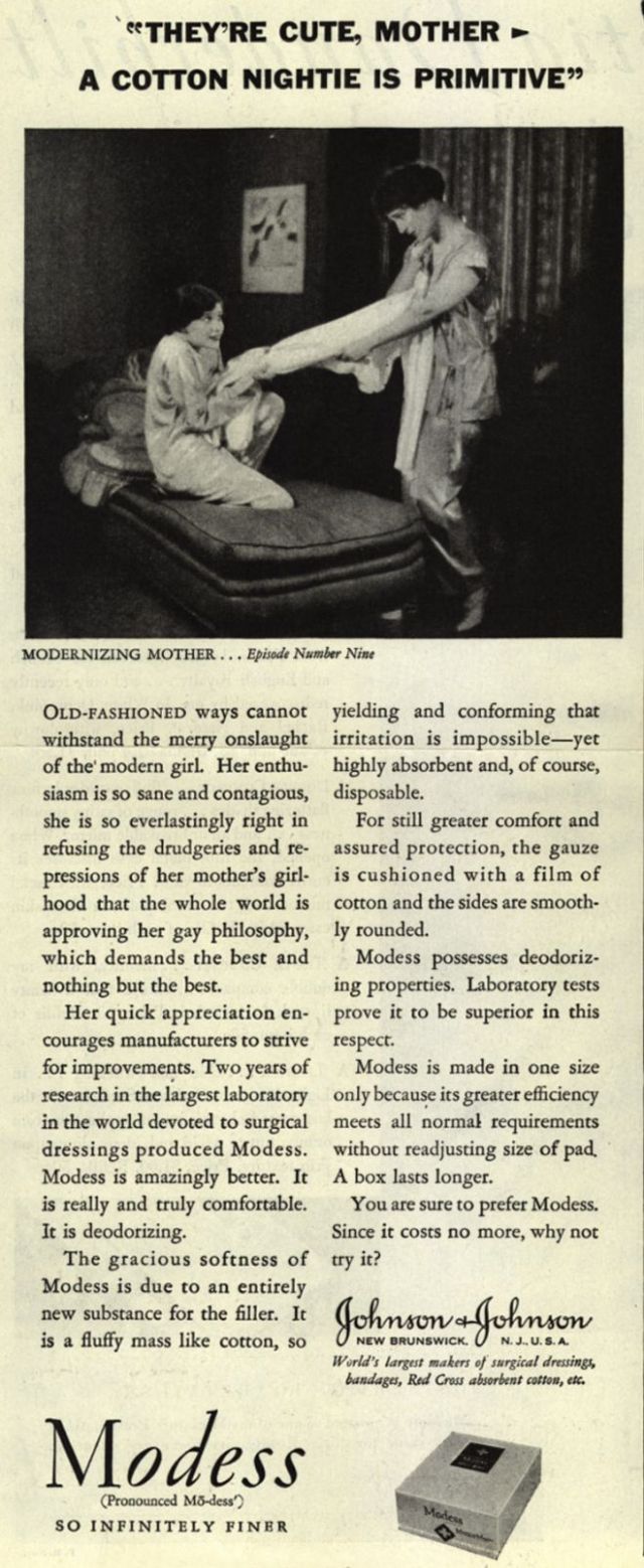 Strange Vintage Feminine Hygiene Ads