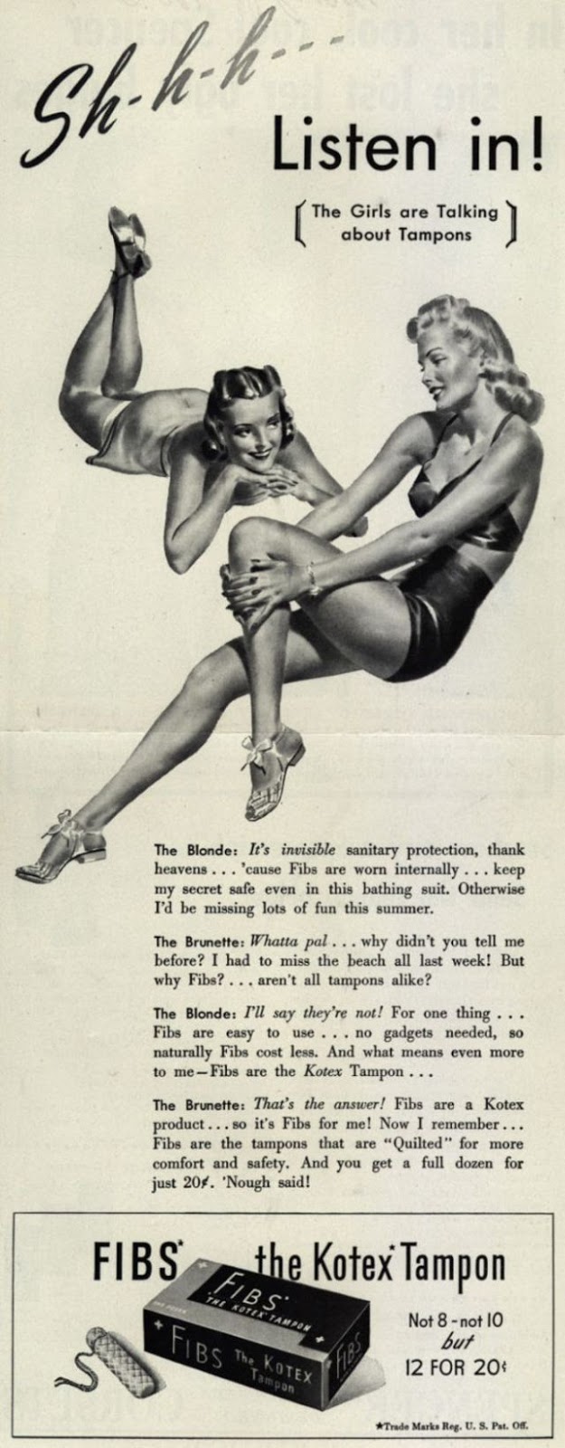 Strange Vintage Feminine Hygiene Ads