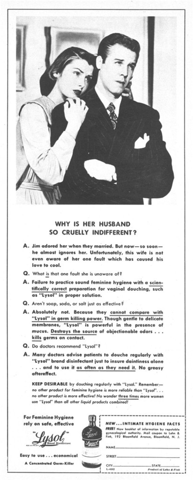 Strange Vintage Feminine Hygiene Ads