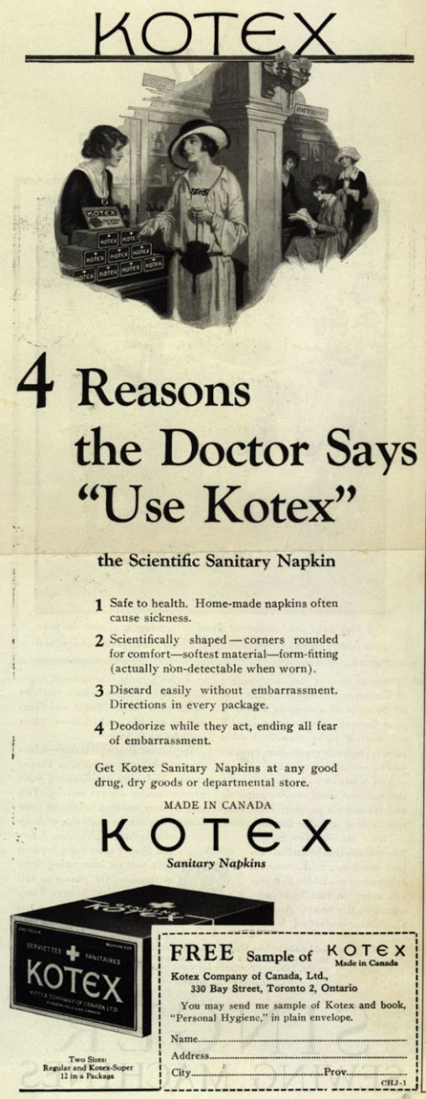 Strange Vintage Feminine Hygiene Ads
