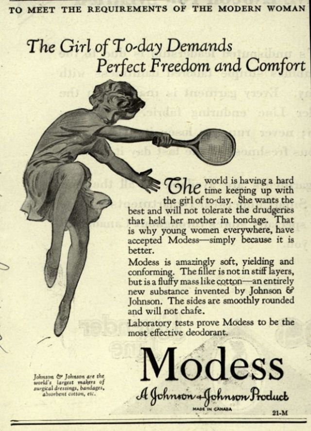 Strange Vintage Feminine Hygiene Ads
