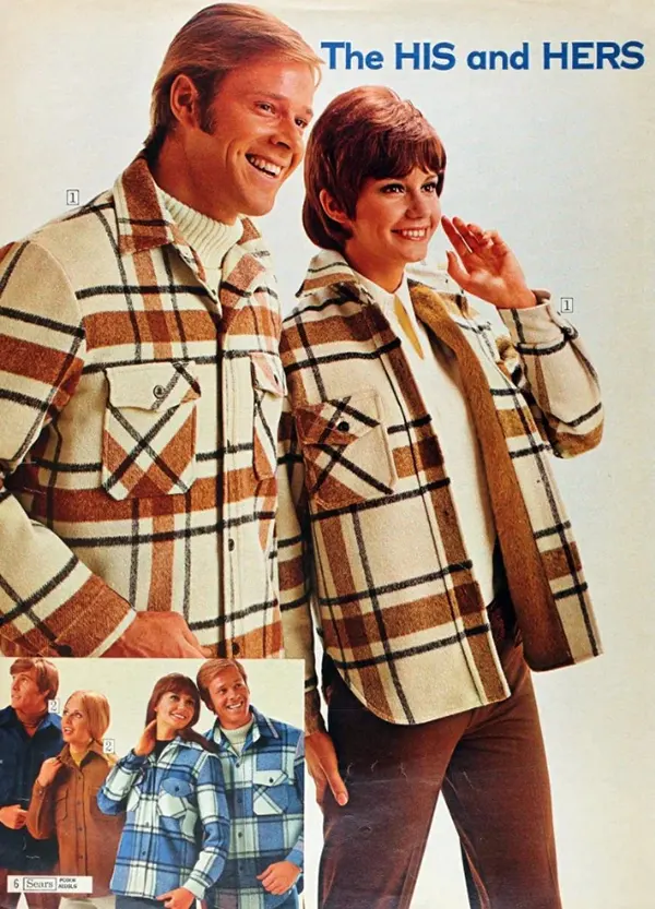 Matching Outfit Fashion of 1970s