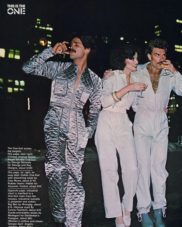 Matching Outfit Fashion of 1970s