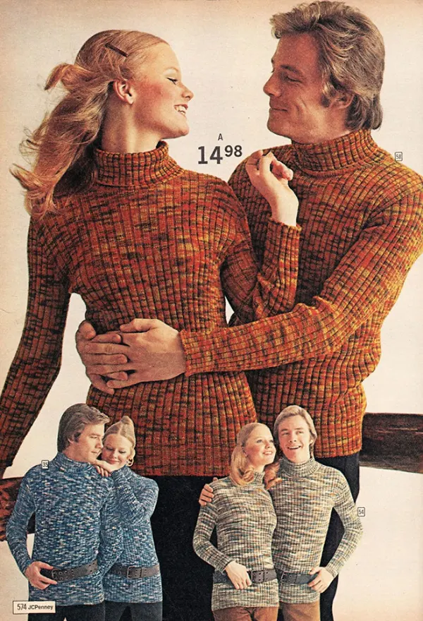 Matching Outfit Fashion of 1970s