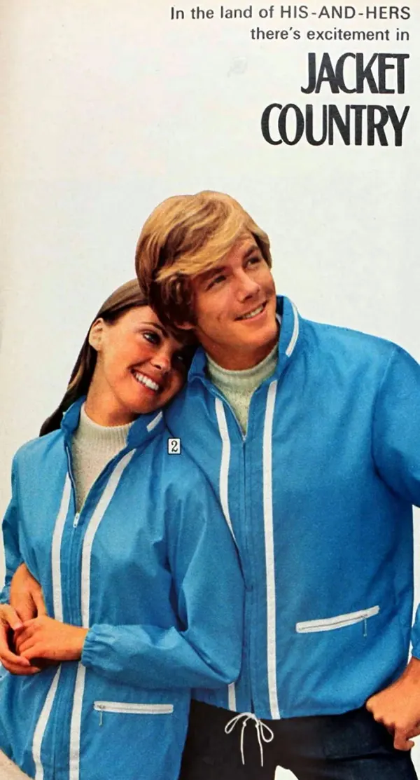 Matching Outfit Fashion of 1970s