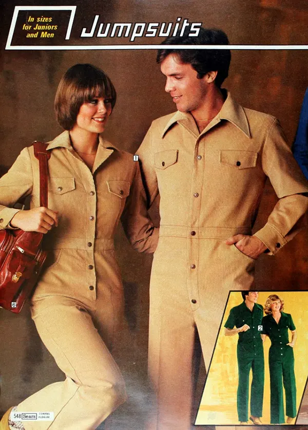 Matching Outfit Fashion of 1970s