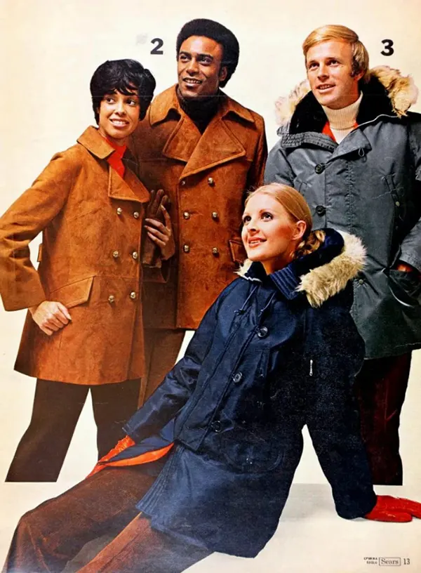 Matching Outfit Fashion of 1970s