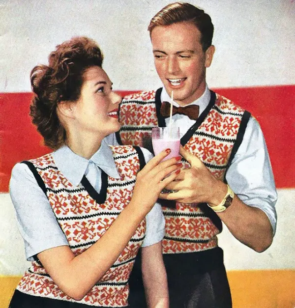 Matching Outfit Fashion of 1970s
